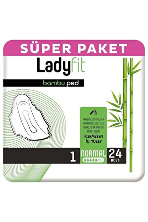 Lady Fit Normal Hijyenik Ped 24 Adet