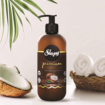 Sleepy Premium Brown Care Sıvı Sabun 500 ml