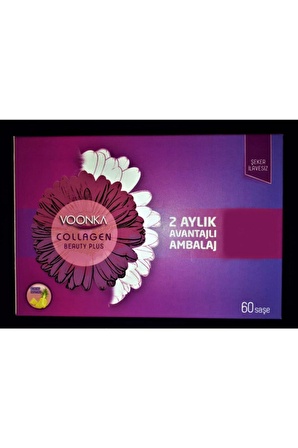 Collagen Beauty Plus İki Aylık Avantajlı Ambalaj 60 Saşe