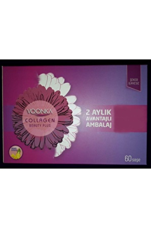 Collagen Beauty Plus İki Aylık Avantajlı Ambalaj 60 Saşe