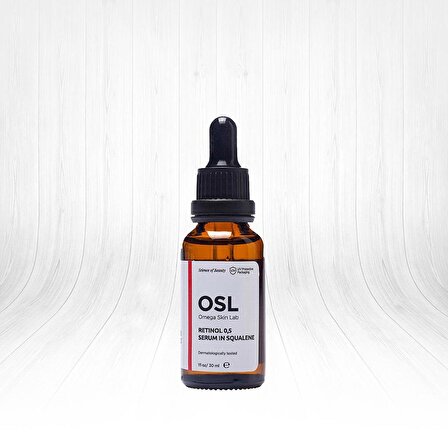 Osl Omega Skin Lab Retinol %0,5 Serum In Squalene 30ml