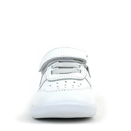 Rakerplus Hakiki Deri Beyaz Anatomik Bebek Spor Ayakkabı