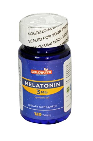Goldevita Melatonin 3 Mg 120 Tablet