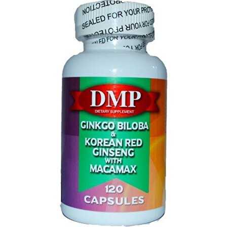Dmp Ginkgo Biloba Korean Red Ginseng Macamax 120 Kapsül