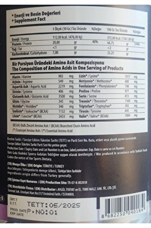 Whey Protein 500 gr Çikolata Aromalı