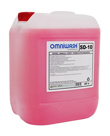 Omniwash SD-10 Granit Sıvı Yüzey Temizleyici 20 lt 