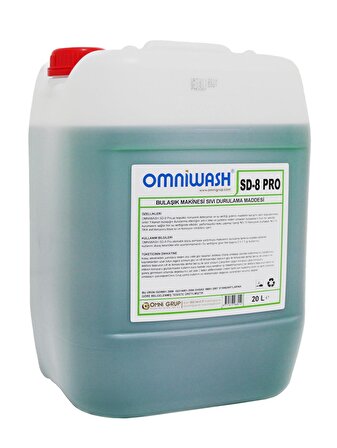 Omniwash SD-6 Pro Sıvı Bulaşık Makinesi Deterjanı 20 lt 
