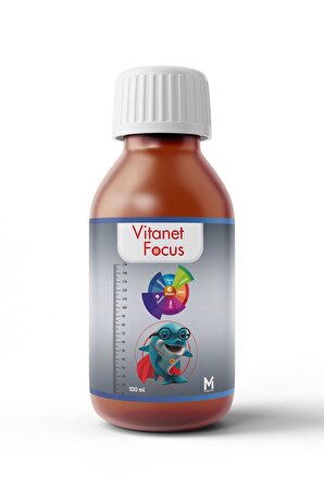 Vitanet Focus L-Arginin + Multivitamin Şurup 100 ml