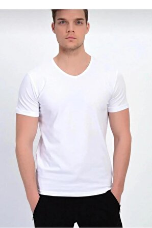 Dynamo Erkek V Yaka T-shirt 339 