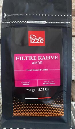İZZE COFFEE AMOR FİLTRE KAHVE 250 G