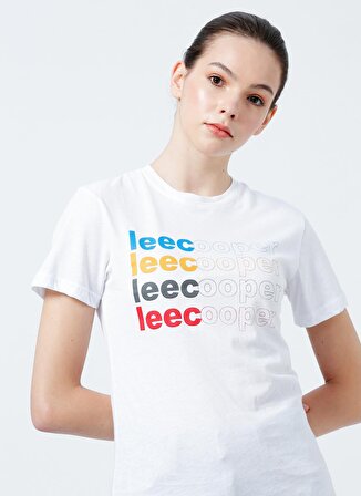 Lee Cooper T-Shirt, XS, Beyaz