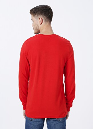 Lee Cooper O Yaka Baskılı Kırmızı Erkek T-Shirt 231 LCM 242003 ZAYNE