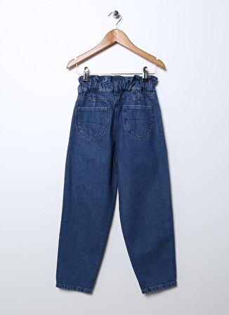 Lee Cooper Mavi Kız Çocuk Rahat Düz Denim Pantolon 231 LCG 121001 BELLA MID BLUE