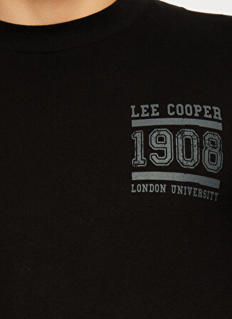 Lee Cooper O Yaka Siyah Erkek T-Shirt 241 LCM 242004 ENZAY SIYAH