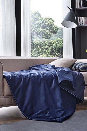 Yataş Bedding Garen Koltuk Şalı - Lacivert (140x220 cm)