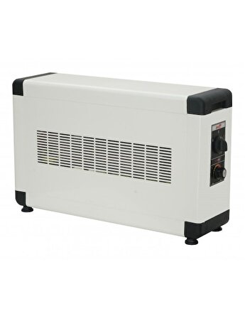 Heatbox board beyaz monofaze fanlı elektrikli ısıtıcı 1000/2000 watt