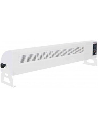 Heatbox 360 derece dönebilir krem renk  monofaze fanlı elektrikli ısıtıcı 3000-6000 watt