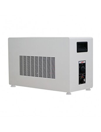 Heatbox  board krem renk monofaze fanlı elektrikli ısıtıcı 2000/4000 watt