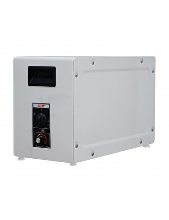 Heatbox  board krem renk monofaze fanlı elektrikli ısıtıcı 2000/4000 watt