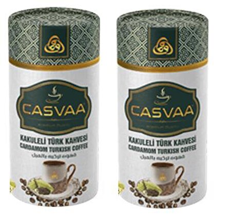 Casvaa Coffee 250 gr 2'li Kakuleli Türk Kahvesi