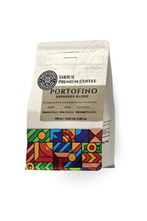Sirius Premium Espresso Blend Portofino 250 Gr