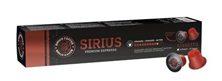 Sirius Special Nesspresso Uyumlu Kapsül Kahve 10 Ristretto 
