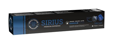 Sirius Special Nesspresso Uyumlu Kapsül Kahve 7 Decaf 