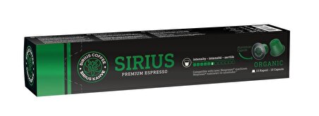 Sirius Special Nespresso Uyumlu Kapsül Kahve 8 Organik