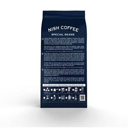 Nish Kahve Kolombiya Supremo Yumuşak İçim Öğütülmüş Colombia Filtre Kahve 250 gr