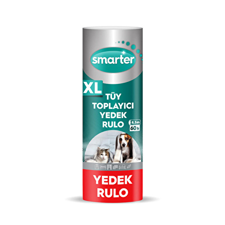 SMARTER XL TÜY TOPLAYICI YEDEK RULO KEDİ KÖPEK