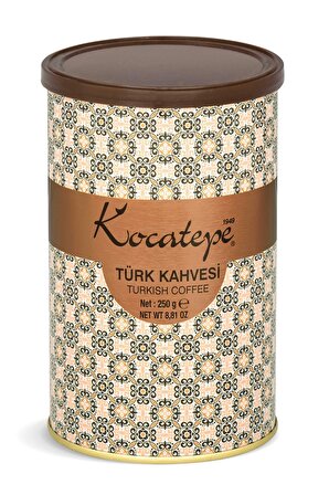 Kocatepe Türk Kahvesi 250 Gr Teneke