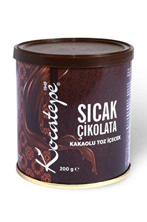 Kocatepe Sıcak Çikolata 200gr Teneke