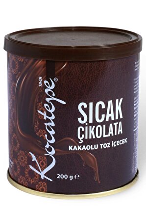 Teneke  Sıcak Çikolata 200 gr 3 Adet