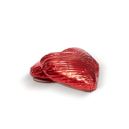 Yaldızlı Fıstıklı Kalp Çikolata 12 Adet