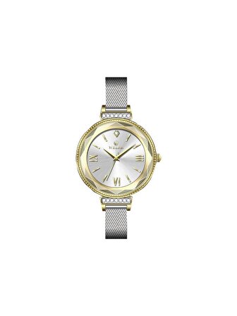 Welar Wel1303 Minimal 6 Renk Taşlı Klasik Hasır Kadın Kol Saati