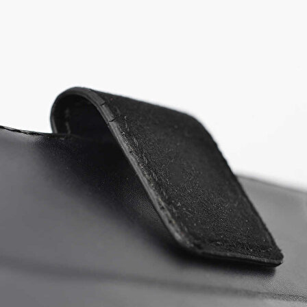Galaxy S8 Uyumlu Zore Kar Deluxe Kapaklı Uyumlu-Siyah