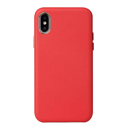 iPhone X Uyumlu Zore Eyzi Kapak-Kırmızı