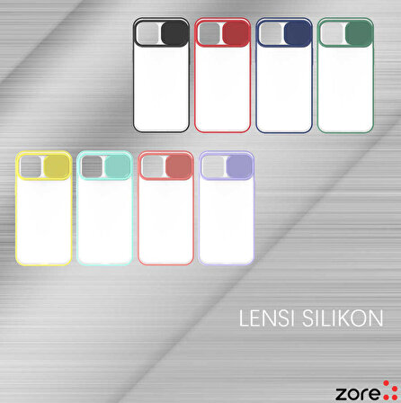 iPhone 12 Pro Uyumlu Zore Lensi Kapak-Siyah