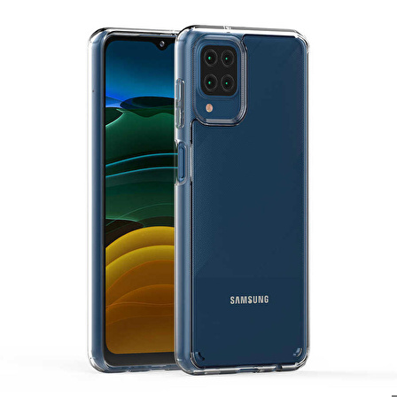 Galaxy M12 Uyumlu Zore Coss Kapak-Renksiz