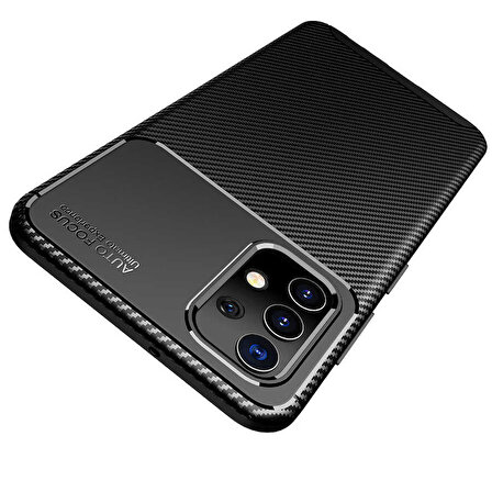Galaxy A32 4G Uyumlu Zore Negro Silikon Kapak-Siyah