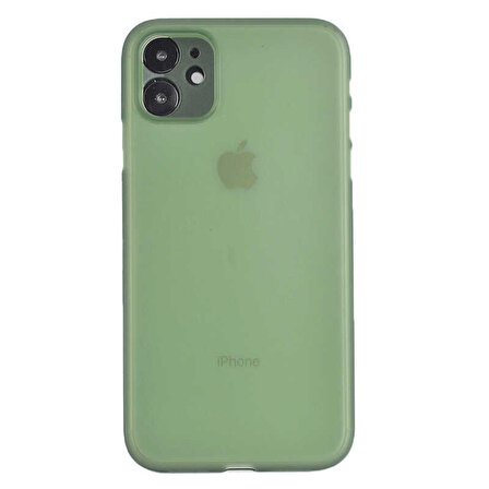 iPhone 11 Uyumlu ​​Zore Tiny Kapak-Yeşil