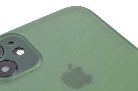 iPhone 11 Uyumlu ​​Zore Tiny Kapak-Yeşil