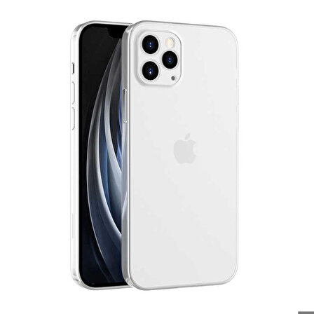 iPhone 12 Pro Uyumlu Zore Blok Kapak-Renksiz