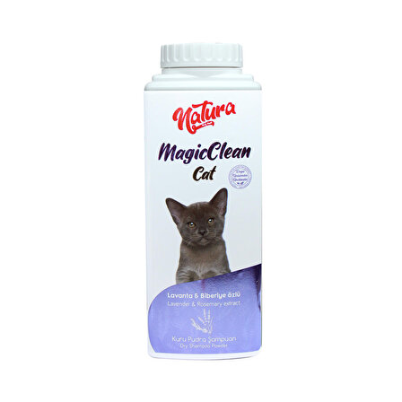 Natura MagicClean Cat Kuru Pudra Kedi Şampuanı 150 Gr
