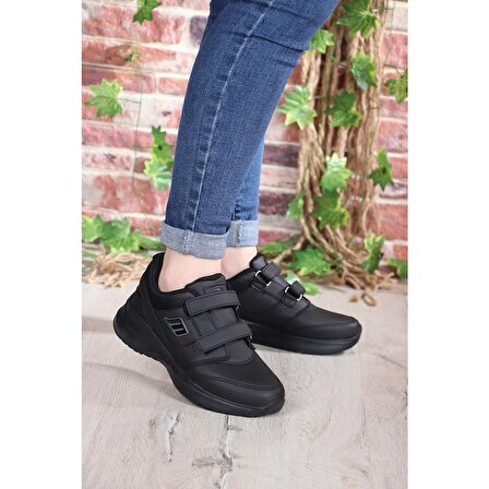 M.p 232-1307ZN Siyah Kadın Günlük Sneakers Ayakkabı