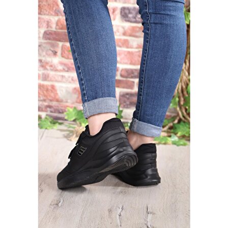 M.p 232-1307ZN Siyah Kadın Günlük Sneakers Ayakkabı