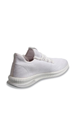 MP KnitStride Comfort Bağcıklı BEYAZ Sneaker