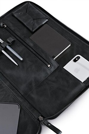 Notebook/Tablet Çok Fonksiyonlu Organizer Gri 400001
