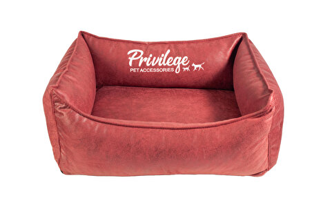 Privilege Premium Visco Kedi Yatağı Kırmızı Medium 50x70x22 cm