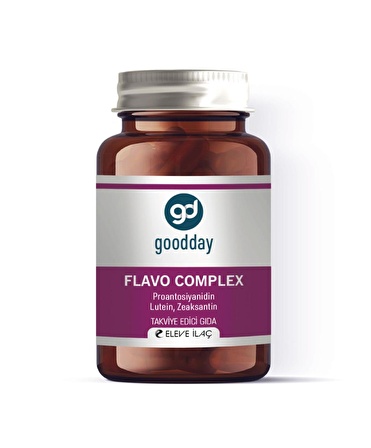 GOODDAY FLAVO COMPLEX 60 TABLET TAKVİYE EDİCİ GIDA